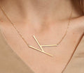 Collier grand lettre
