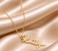 Collier vertical 1 prénom