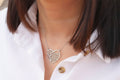 Collier Arbre coeur jusqu'à  4 prénoms