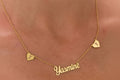 Collier Initial et 1 prenom